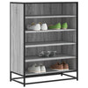 Grauer Schuhschrank Milianov 75x38x97,5cm (Holz)