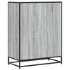 Grauer Schuhschrank Malania 75x38x97,5cm (Holz)