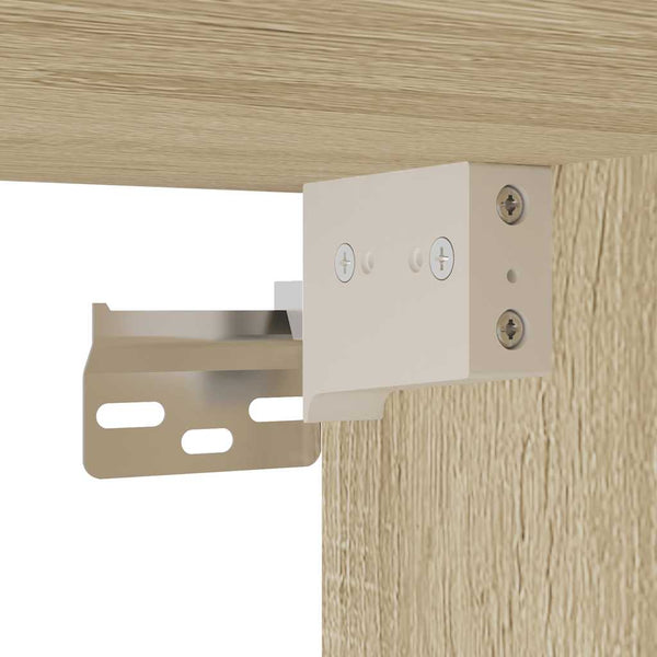 Badmöbel-Set Sarlcta (2-teilig, Sonoma-Eiche, Holz)