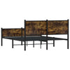 Metallbettgestell Oane Rauchereiche 150x200cm