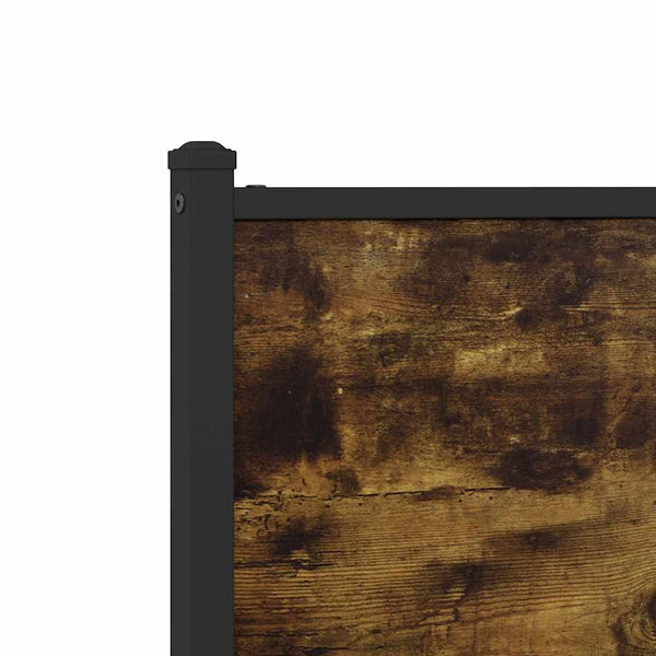 Metallbettgestell Oane Rauchereiche 150x200cm