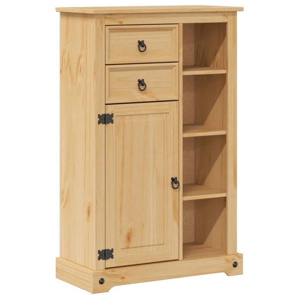 Badezimmerschrank Corona Idusca 70x33x110cm (Kiefer)