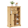 Badezimmerschrank Corona Idusca 70x33x110cm (Kiefer)