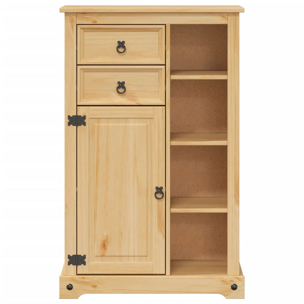 Badezimmerschrank Corona Idusca 70x33x110cm (Kiefer)