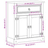 Kylpyhuoneen kaappi corona Marinicol 70x33x80cm (mänty)