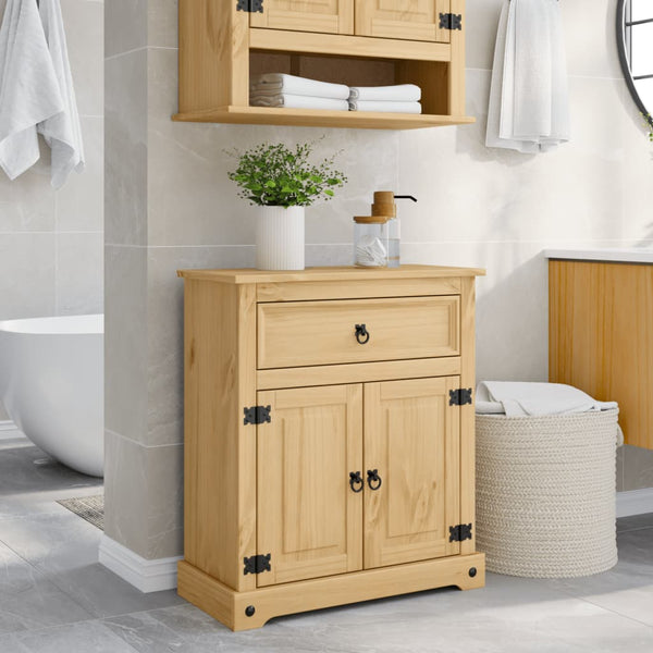 Kylpyhuoneen kaappi corona Marinicol 70x33x80cm (mänty)
