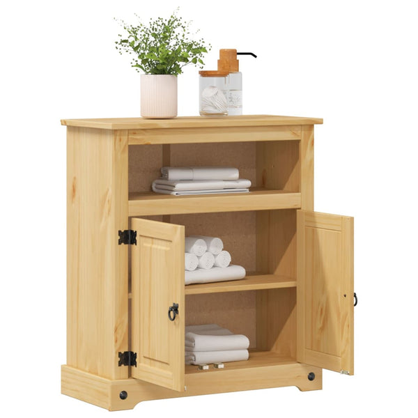 Badezimmerschrank Corona Schottenfeld 70x33x80cm (Kiefer)