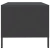 Musta tv-taso Carpia 68x50x43,5cm (kylmävalssattu teräs)