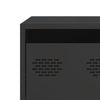Musta tv-taso Carpia 68x50x43,5cm (kylmävalssattu teräs)
