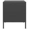 Schwarze Nachttische Unit 35x39x43,5cm (2 Stück, Stahl)