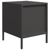 Schwarze Nachttische Unit 35x39x43,5cm (2 Stück, Stahl)