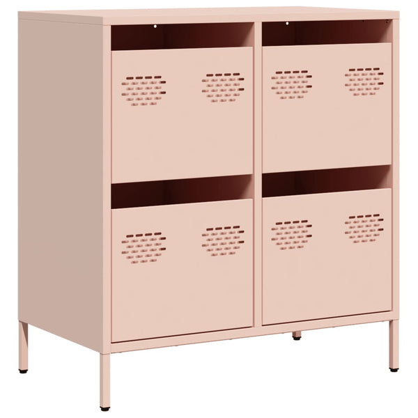 Rosa Anrichte Lcian 68x39x73,5cm (kaltgewalzter Stahl)