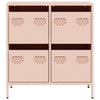 Rosa Anrichte Lcian 68x39x73,5cm (kaltgewalzter Stahl)