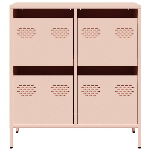 Rosa Anrichte Lcian 68x39x73,5cm (kaltgewalzter Stahl)