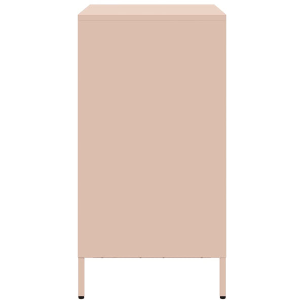 Rosa Anrichte Lcian 68x39x73,5cm (kaltgewalzter Stahl)