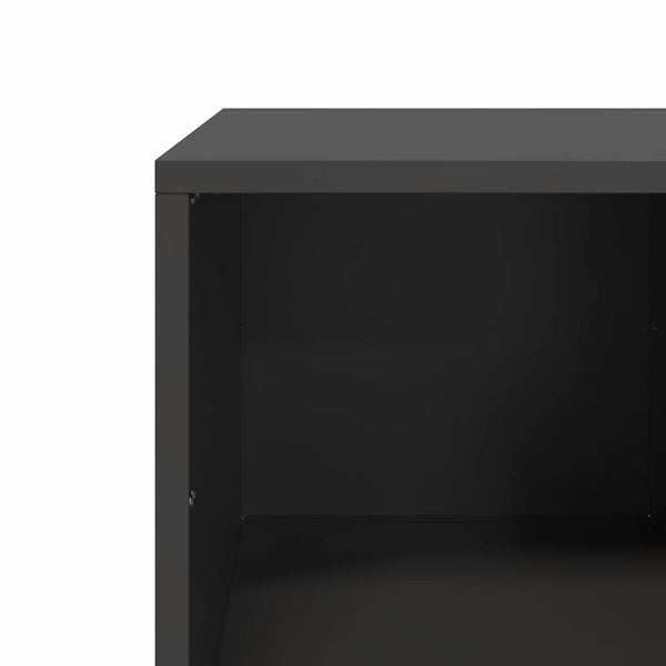 Musta sohvapöytä Bridgett 101,5x50x43,5cm (kylmävalssattu teräs)