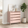 Pink Sideboard Neaga 68x39x73,5cm (kaltgewalzter Stahl)