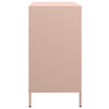 Pink Sideboard Neaga 68x39x73,5cm (kaltgewalzter Stahl)