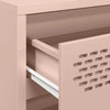 Pink Sideboard Neaga 68x39x73,5cm (kaltgewalzter Stahl)