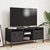 TV-Schrank Joe, schwarz, 101,5x39x43,5cm (kaltgewalzter Stahl)