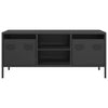 TV-Schrank Joe, schwarz, 101,5x39x43,5cm (kaltgewalzter Stahl)