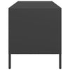 Schwarzes TV-Möbel Shira 68x39x43,5cm (kaltgewalzter Stahl)