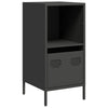 Schwarze Kommode Madalyn 35x39x73,5cm (kaltgewalzter Stahl)