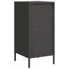 Schwarze Kommode Madalyn 35x39x73,5cm (kaltgewalzter Stahl)