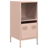 Pinke Anrichte Madalyn 35x39x73,5cm (kaltgewalzter Stahl)