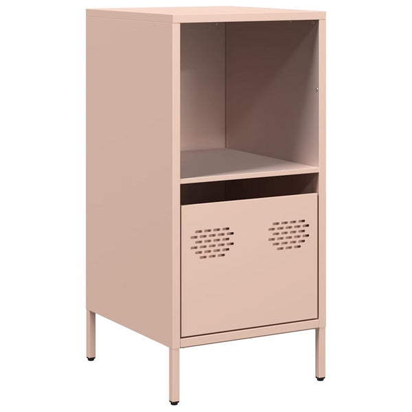 Pinke Anrichte Madalyn 35x39x73,5cm (kaltgewalzter Stahl)
