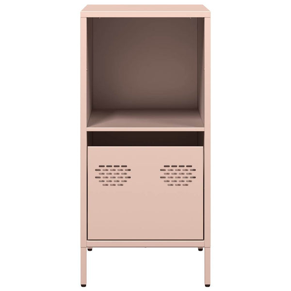 Pinke Anrichte Madalyn 35x39x73,5cm (kaltgewalzter Stahl)