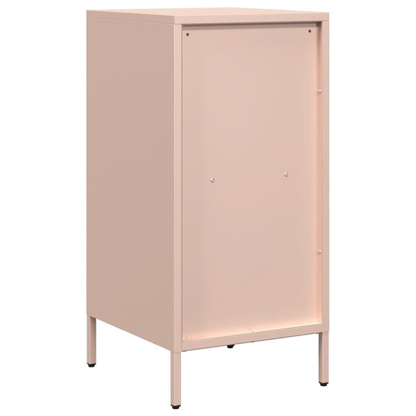 Pinke Anrichte Madalyn 35x39x73,5cm (kaltgewalzter Stahl)