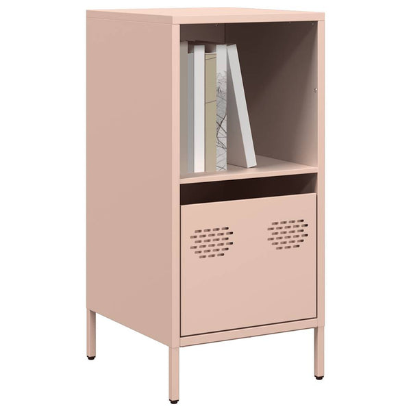 Pinke Anrichte Madalyn 35x39x73,5cm (kaltgewalzter Stahl)
