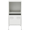 Weißes Sideboard Madalyn 35x39x73,5cm (kaltgewalzter Stahl)