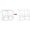 Sideboard Madalyn olivgrün 68x39x73,5cm (kaltgewalzter Stahl)