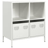 Weißes Sideboard Madalyn 68x39x73,5cm (kaltgewalzter Stahl)