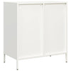 Weißes Sideboard Madalyn 68x39x73,5cm (kaltgewalzter Stahl)