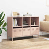 Pinke Kommode Madalyn 101,5x39x73,5cm (kaltgewalzter Stahl)