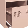 Pinke Kommode Madalyn 101,5x39x73,5cm (kaltgewalzter Stahl)
