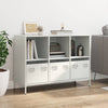 Weißes Sideboard Madalyn 101,5x39x73,5cm (kaltgewalzter Stahl)