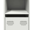 Weißes Sideboard Madalyn 101,5x39x73,5cm (kaltgewalzter Stahl)