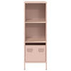 Rosa Schrank Nectar 35x39x103,5cm (Stahl)
