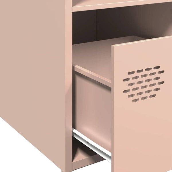 Rosa Schrank Nectar 35x39x103,5cm (Stahl)
