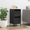 Schwarze Kommode Annette 35x39x73,5cm (kaltgewalzter Stahl)