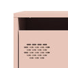 Rosa Schrank Dzidra 39x35x103,5cm (Stahl)