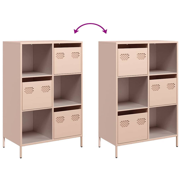 Rosa Schrank Olimpica 68x39x103,5cm (Stahl)