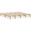 Bettgestell Miridel 200x200cm (Kiefer)