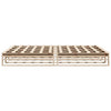 Bettgestell Miridel 200x200cm (Kiefer)