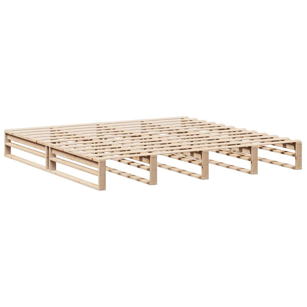 Bettgestell Miridel 200x200cm (Kiefer)