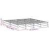 Bettgestell Miridel 200x200cm (Kiefer)